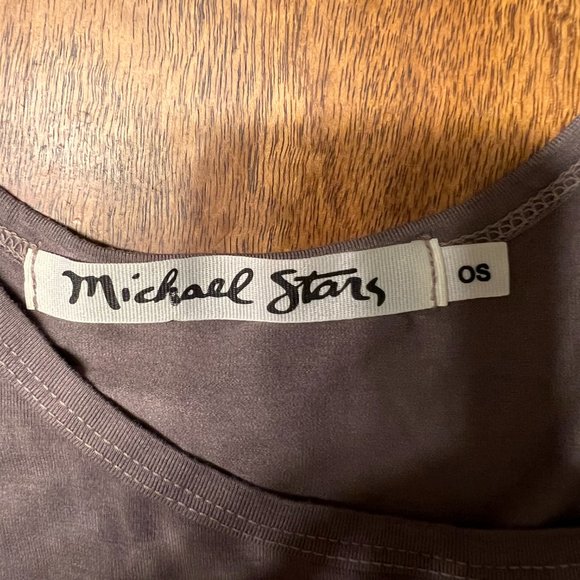 Michael Stars Brown tank, size-OS - Picture 2 of 3